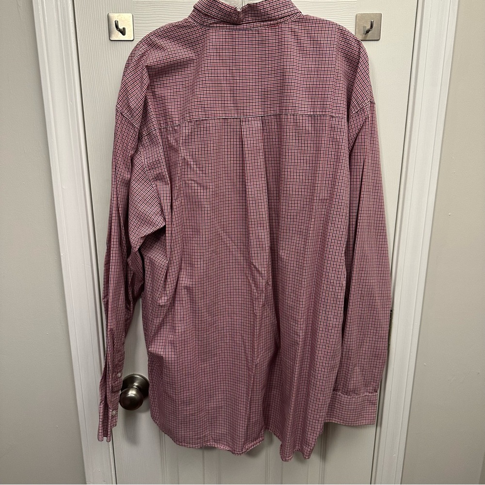 Men's Plaid Casual Shirt 2XL - Picture 3 of 3